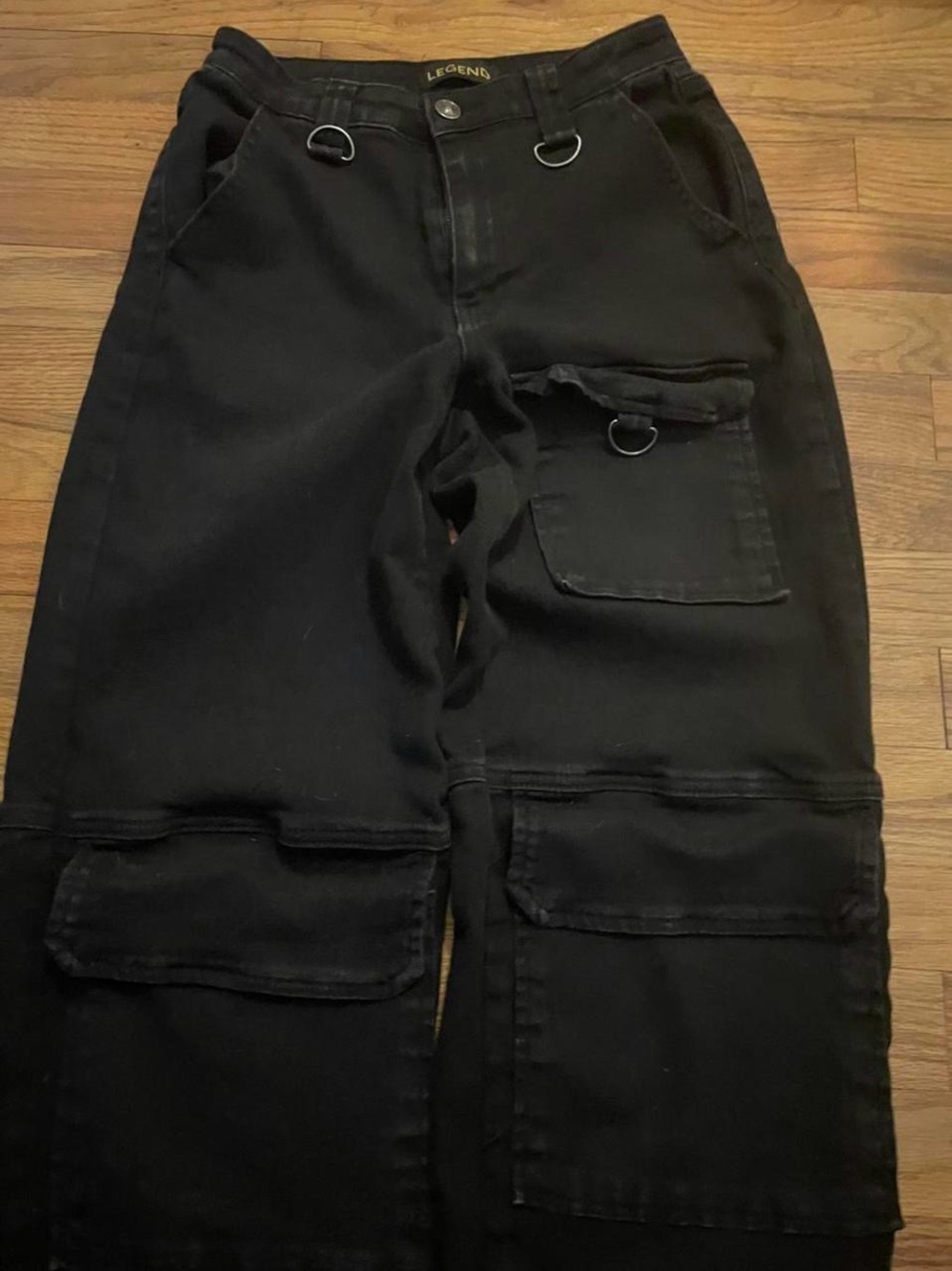 Legend Black Straight Leg Women's Jeans - Picture 4 of 5